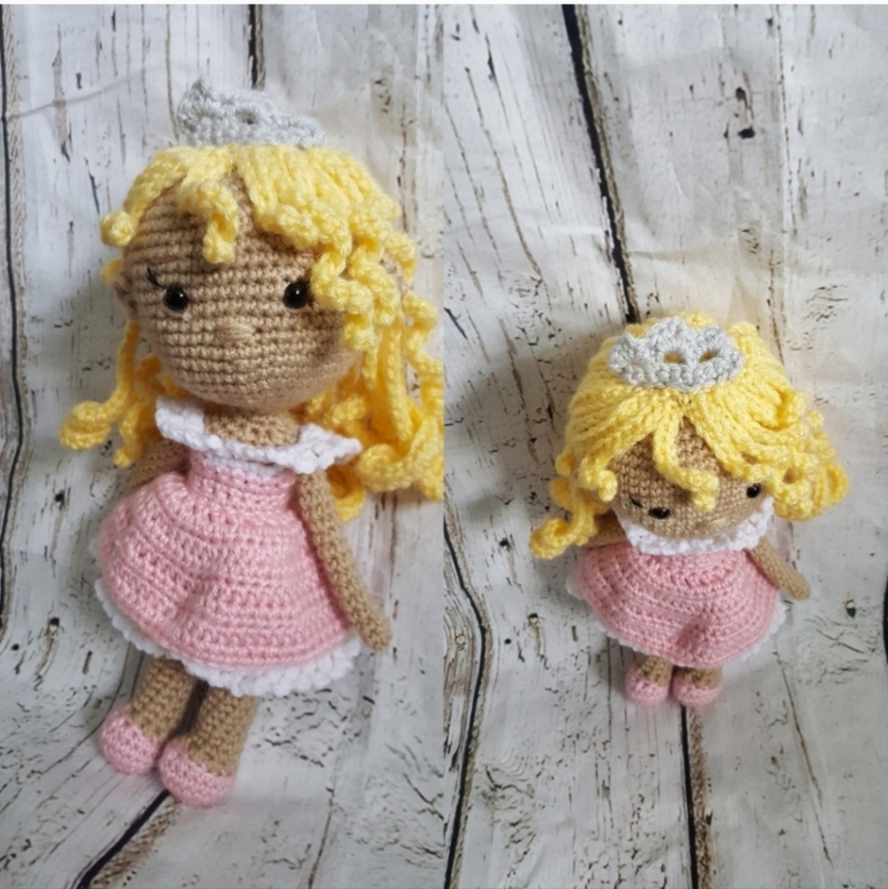 Custom Crochet Princess Doll